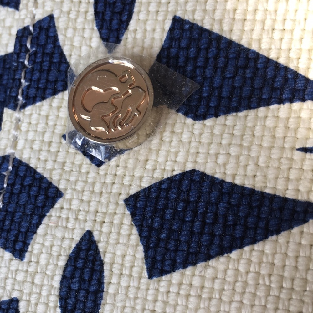 Spartina 449 four pocket linen purse - Picture 11 of 12